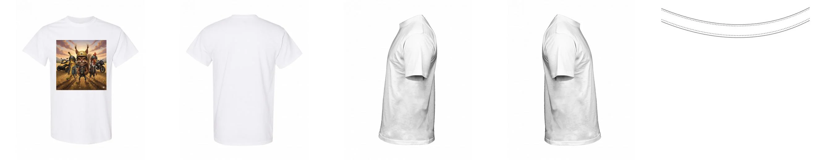 T-shirt Midweight Cotton 8.8 oz | Gildan 5000
