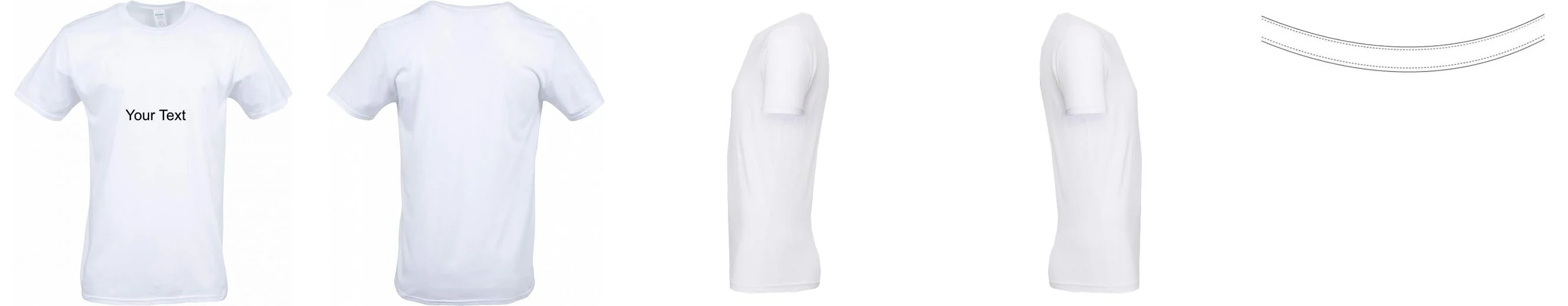 T-shirt Softstyle Cotton 7.5 oz | Gildan 64000