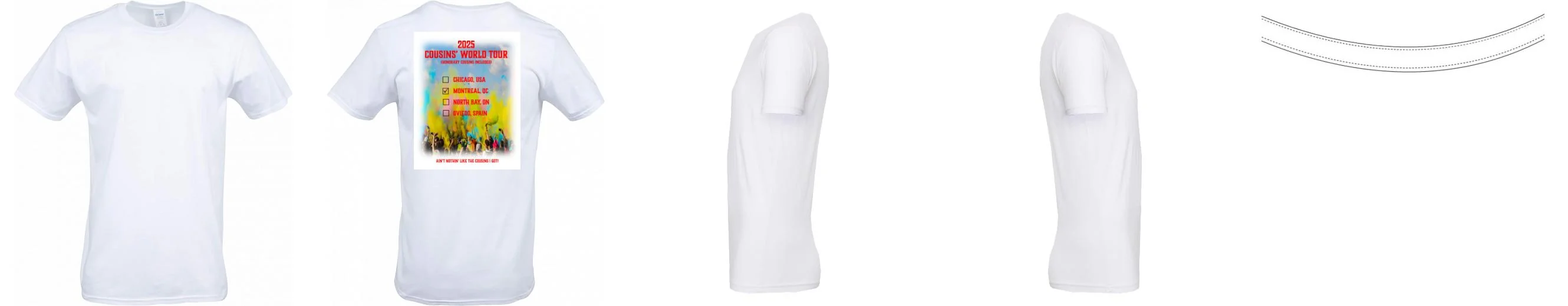 T-shirt Softstyle Cotton 7.5 oz | Gildan 64000