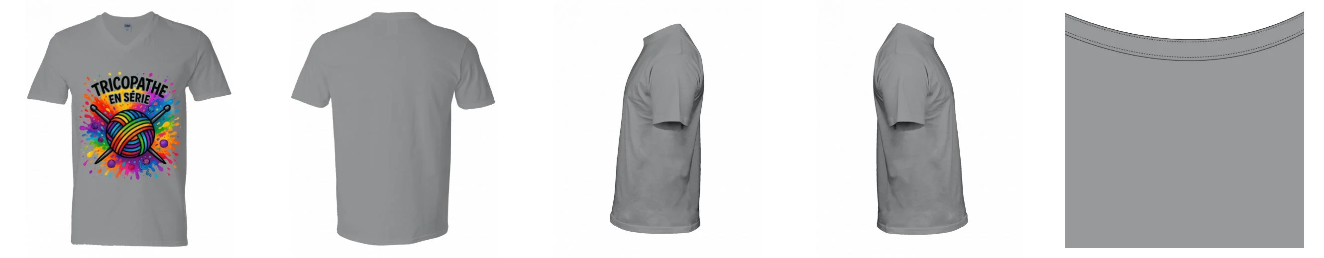 T-shirt V-neck Softstyle Cotton 7.5 oz | Gildan 64V00