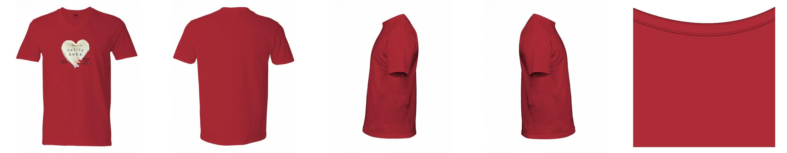 T-shirt V-neck Softstyle Cotton 7.5 oz | Gildan 64V00