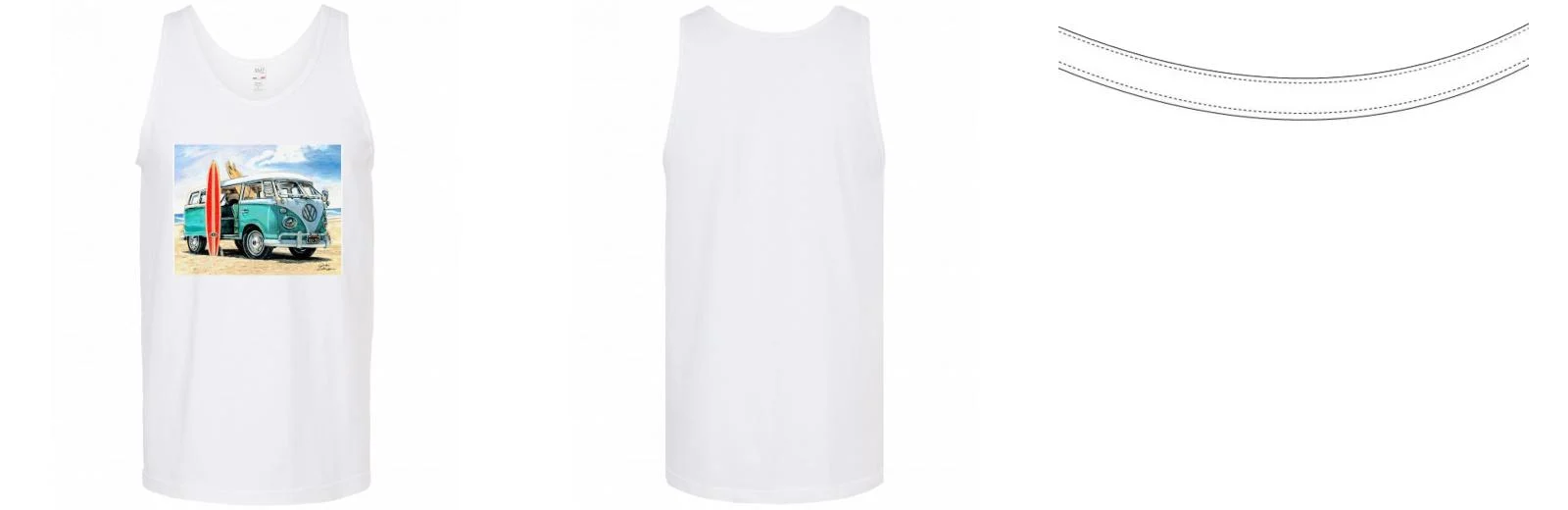 Tank Tops Midweight Cotton 7.4 oz | M&O 4505