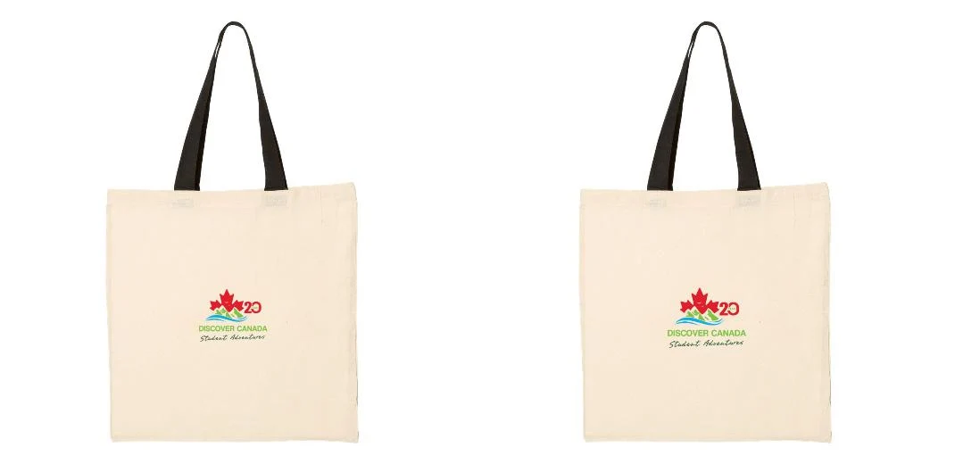 Tote Bag Contrast Handles 12L | Q-Tees QTB6000