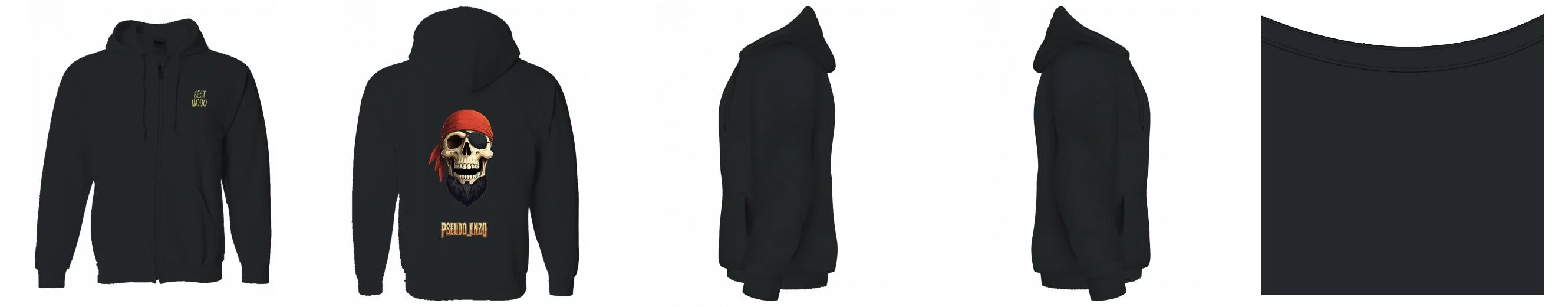 Zip-Up Hoodies 50/50 Cotton-Polyester 13.3 oz  | Gildan 18600