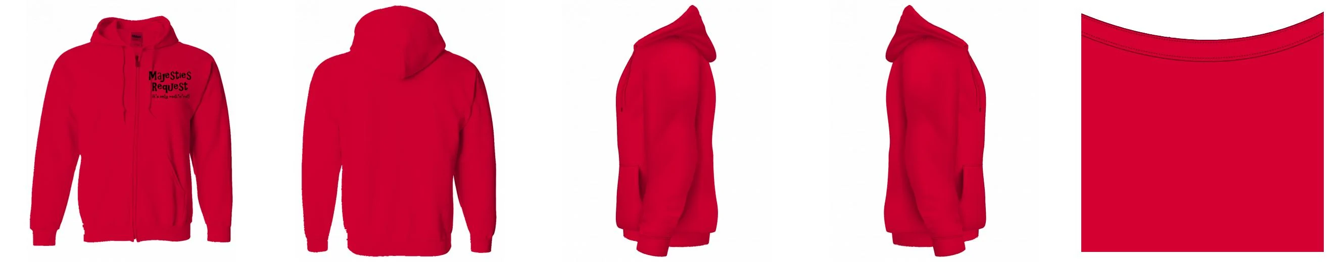Zip-Up Hoodies 50/50 Cotton-Polyester 13.3 oz  | Gildan 18600