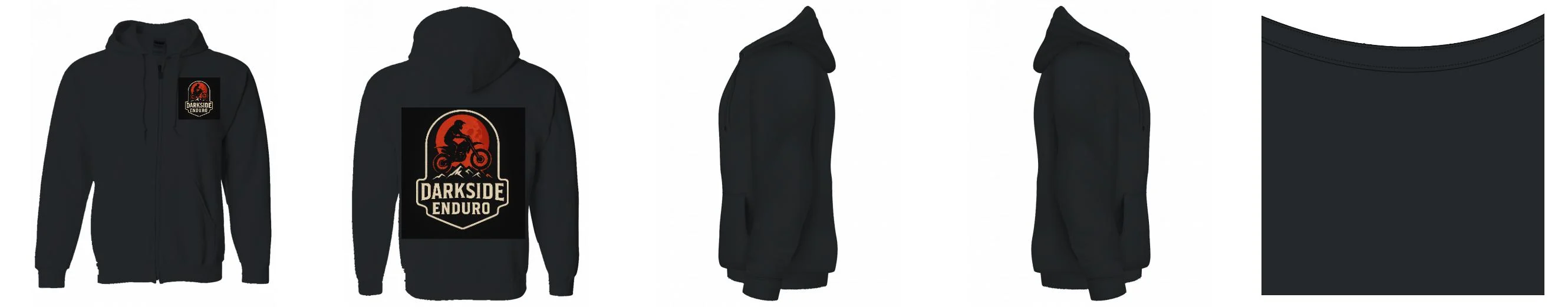 Zip-Up Hoodies 50/50 Cotton-Polyester 13.3 oz  | Gildan 18600