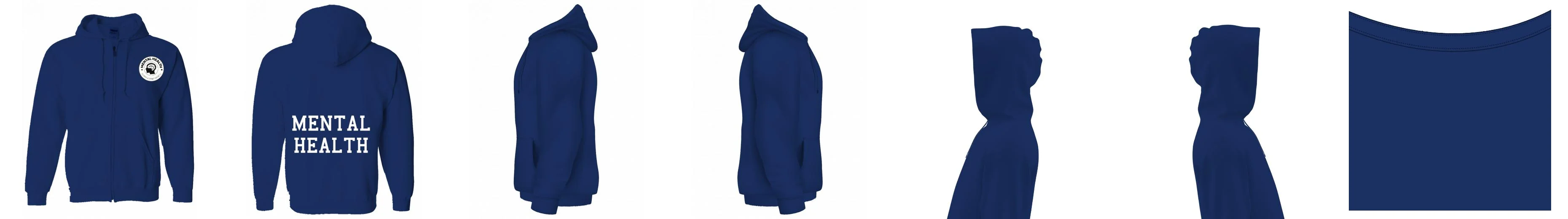 Zip-Up Hoodies 50/50 Cotton-Polyester 13.3 oz  | Gildan 18600