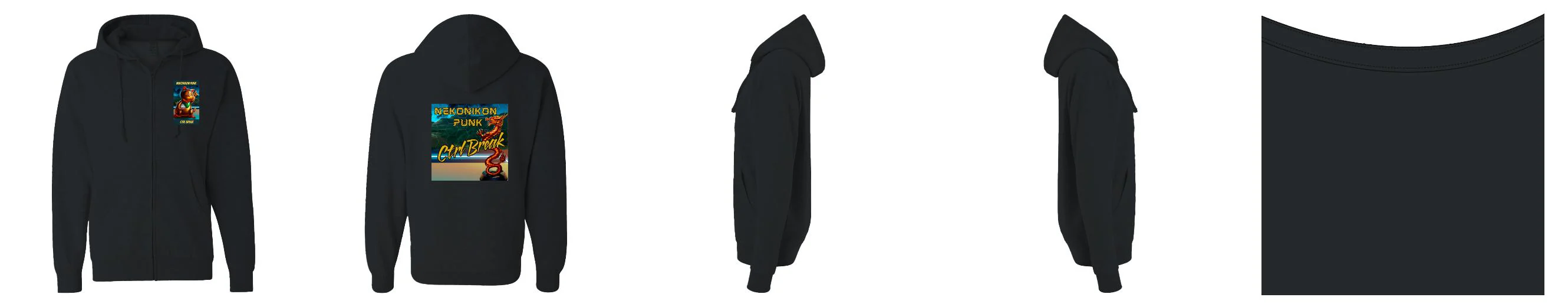 Zip-Up Hoodies 80/20 Cotton-Polyester 14.1 oz | Independent Trading Co. SS4500Z