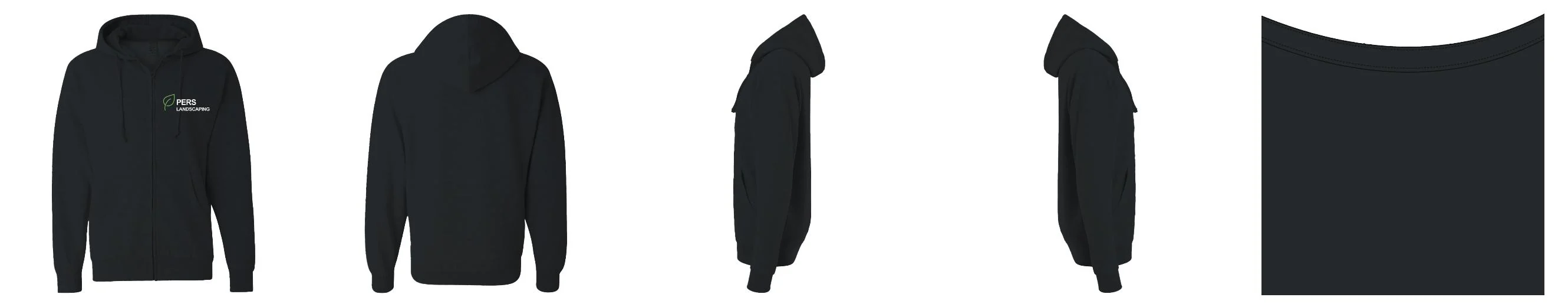Zip-Up Hoodies 80/20 Cotton-Polyester 14.1 oz | Independent Trading Co. SS4500Z