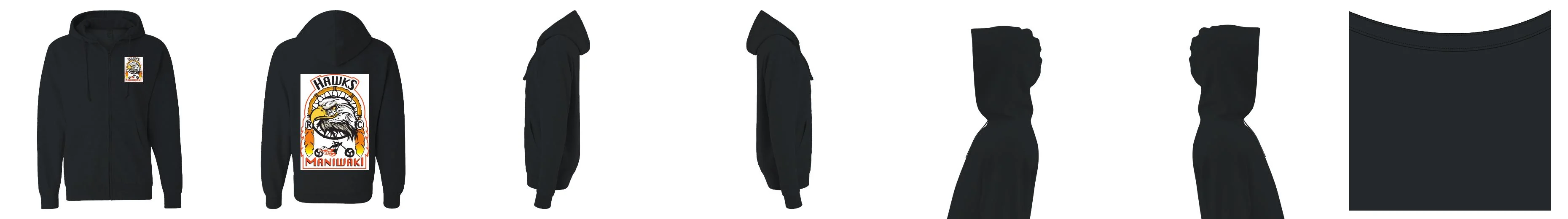 Zip-Up Hoodies 80/20 Cotton-Polyester 14.1 oz | Independent Trading Co. SS4500Z